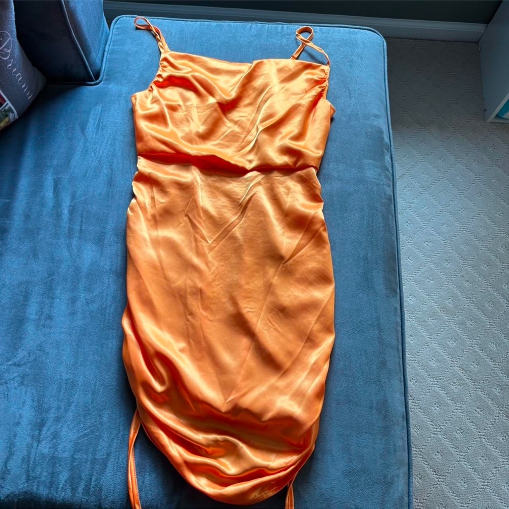 Orange wild fable dress